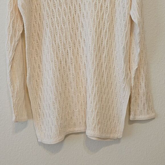 GO> SILK V-NECK SWEATER SIZE 3 - Picture 3 of 8